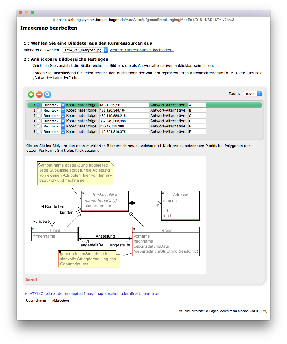 Bildbereichs-Editor