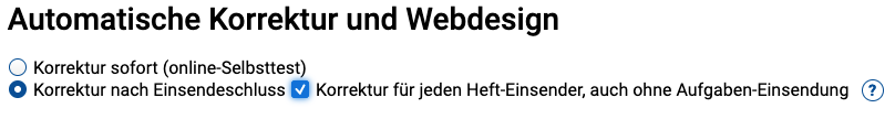 Aktivieren der Bewertung für „Nicht-Aufgabenteilnehmer“