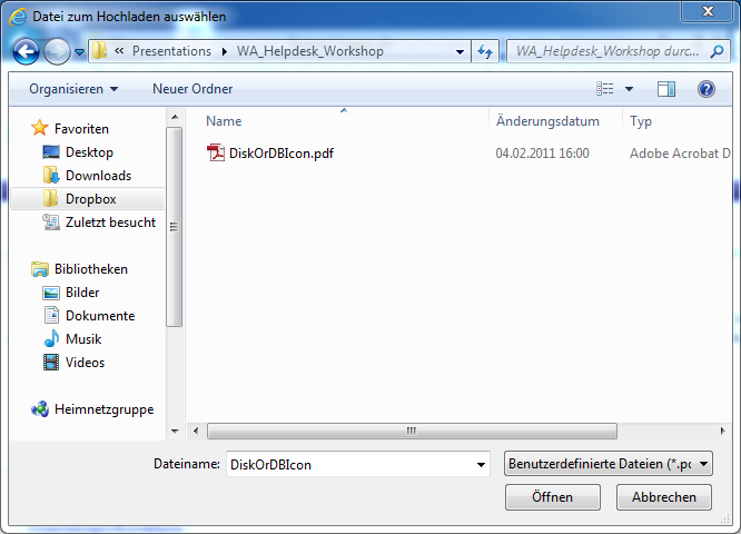 Abb. 1-1: Internet-Explorer-Dateiauswahldialog