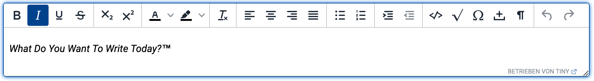 Abb. 2-5: Kompakter Editor